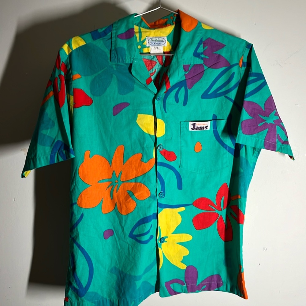 Vintage Jams sz Small Original Surf Line
Hawaii Jams World Button Down Shirt